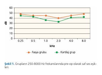 Surgical outcomes of tragal island cartilage and temporal muscle fascia grafts in tympanoplasty